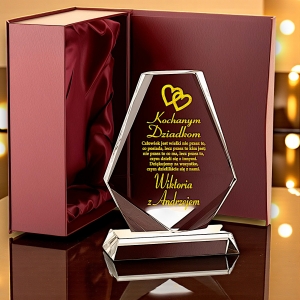 Piękny Prezent Personalizowany dla Dziadków Babci Dziadka Podziękowanie za wychowanie z etui prezentowym - grawer w cenie 0262W25b.jpg