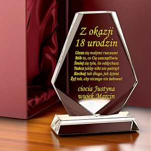 Statuetka na osiemnastkę dla córki — zdjęcie 5