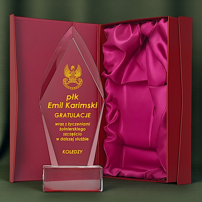 Kryształ na jubileusz zatrudnienia 4W53 — zdjęcie 6