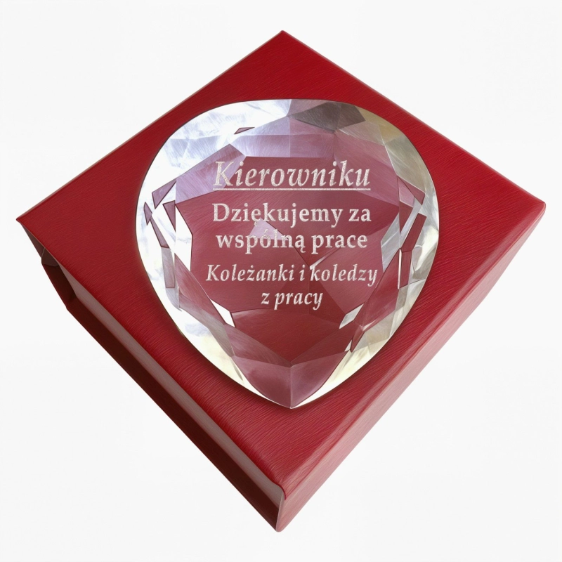 Tani Prezent Tanie Podziękowanie za Prace Współpracę dla Pracownika Upominek Biznesowy z Grawerem i etui prezentowym 0150W27a.jpg