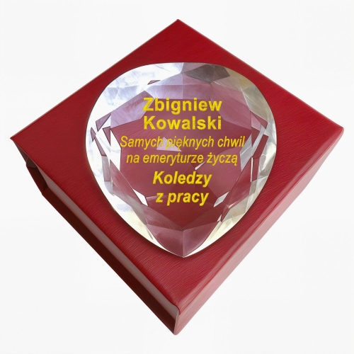 Tani Prezent dla Kolegi Koleżanki z Pracy Firmy Odejście na Emeryturę Emerytura Podziękowanie za Współpracę Upominek Biznesowy  0150W28a.jpg