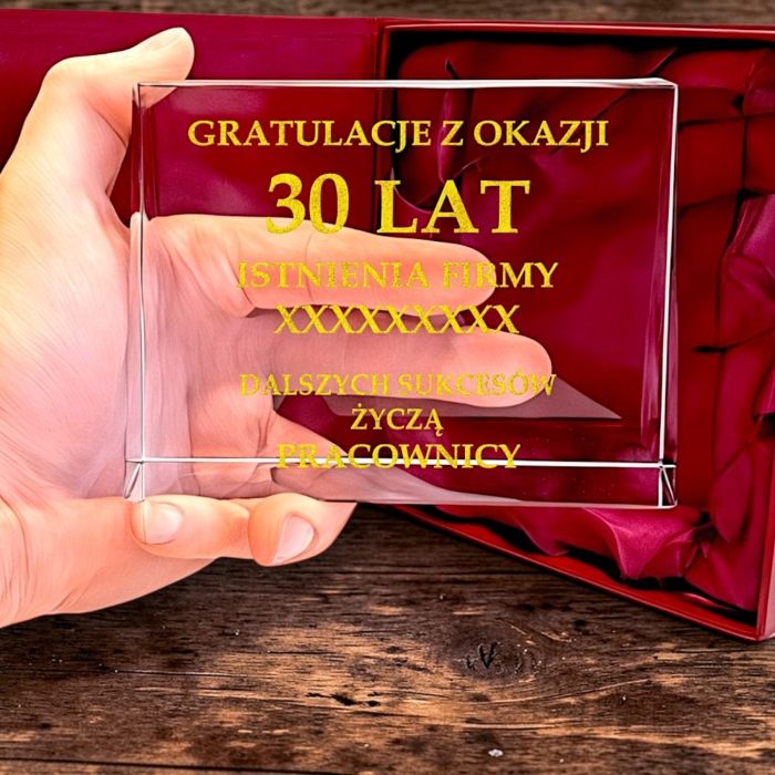 Upominek biznesowy na rocznicę firmy 1W27 — zdjęcie 2