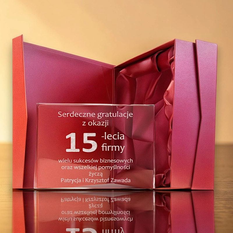 TANI PROSTY Upominek Biznesowy Prezent na 10 20 30 40 50 60 Rocznicę Działalności Założenia Firmy Spółki Interesu - Prezent dla Partnera Biznesowego Szefa Prezesa 0131W28b.jpg