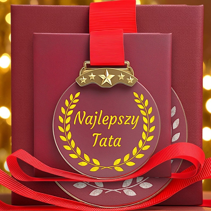 Medal dla taty z grawerem na urodziny i imieniny — zdjęcie 11