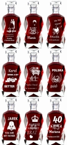 Grawerowana karafka dla rodziców — zdjęcie 5