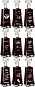 Karafka na whisky z grawerem — zdjęcie 5