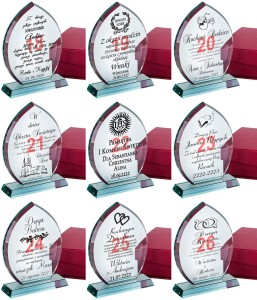 Statuetka płomień z etui dla rodziców — zdjęcie 3