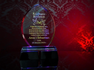 Podświetlana podstawa LED, dzięki której każda statuetka będzie prezentować się jeszcze bardziej okazale niż do tej pory.