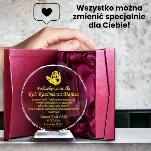 Trofeum statuetka prezent dla wędkarza na urodziny za wygraną w zawodach + etui w cenie