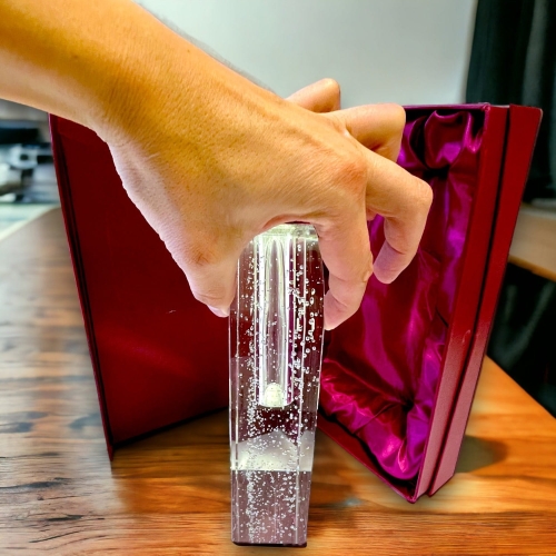 Piękna statuetka nagrota trofeum na rocznicę ślubu jubileusz 5 10 15 20 245 30 35 40 45 50 55 60 etui w cenie