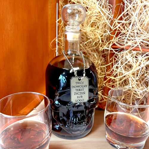 Karafka CZACHA na wieczór kawalerski panieński dla kolegi prezent grawerowana karafka 8