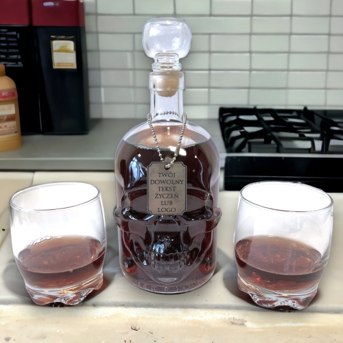 Karafka CZACHA na wieczór kawalerski panieński dla kolegi prezent grawerowana karafka 4