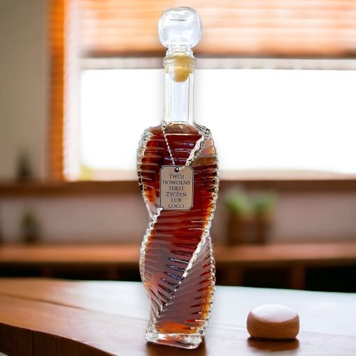 Piękna ozdobna karafka z grawerowanym nieśmiertelnikiem na prezent urodzinowy dla męża teścia taty kolegi 0347-02b.jpg